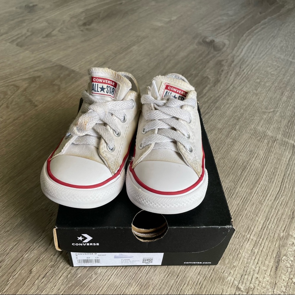 Converse White 6T toddler
